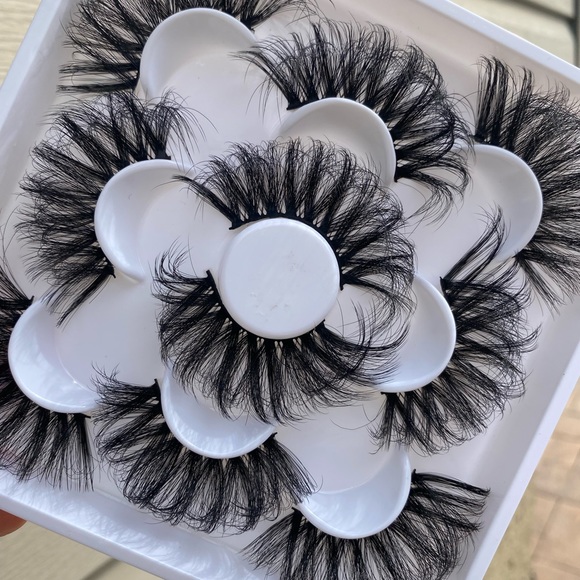 5 pairs 3D long soft curly mink eyelashes - Picture 5 of 6